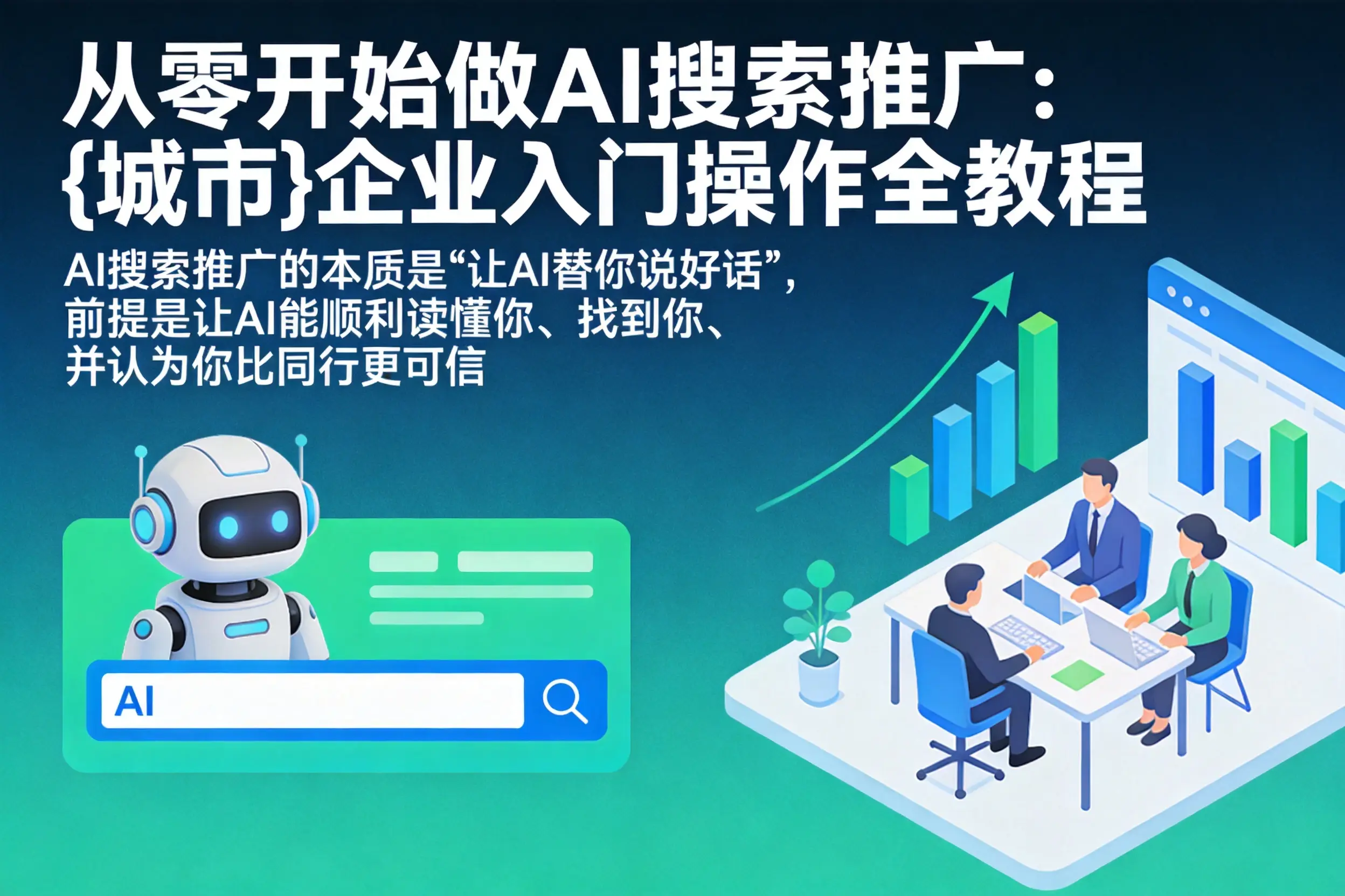 从零开始做AI搜索推广：广州企业入门操作全教程