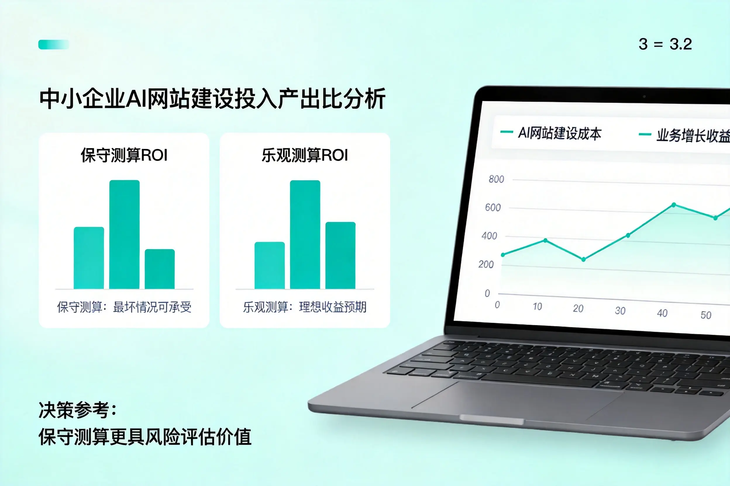 广州中小企业AI网站建设投入产出比怎么算?先看这份分析